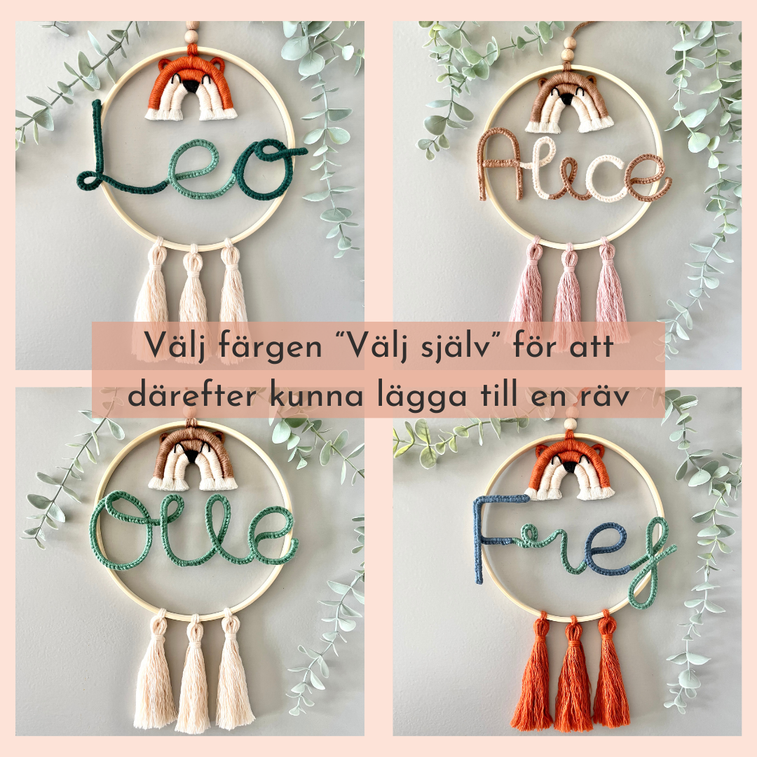 Drömfångare med namn - 4 bokstäver