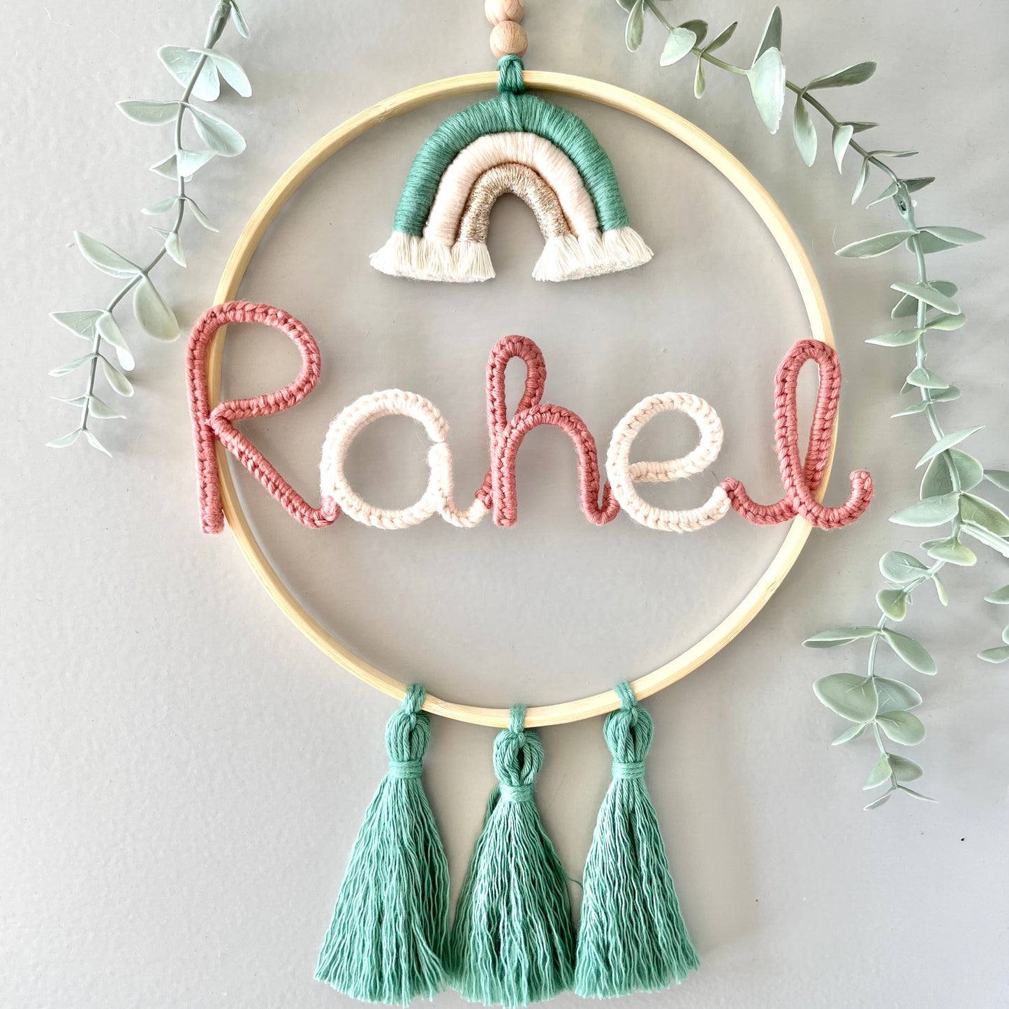 Dreamcatcher with name - 8 letters