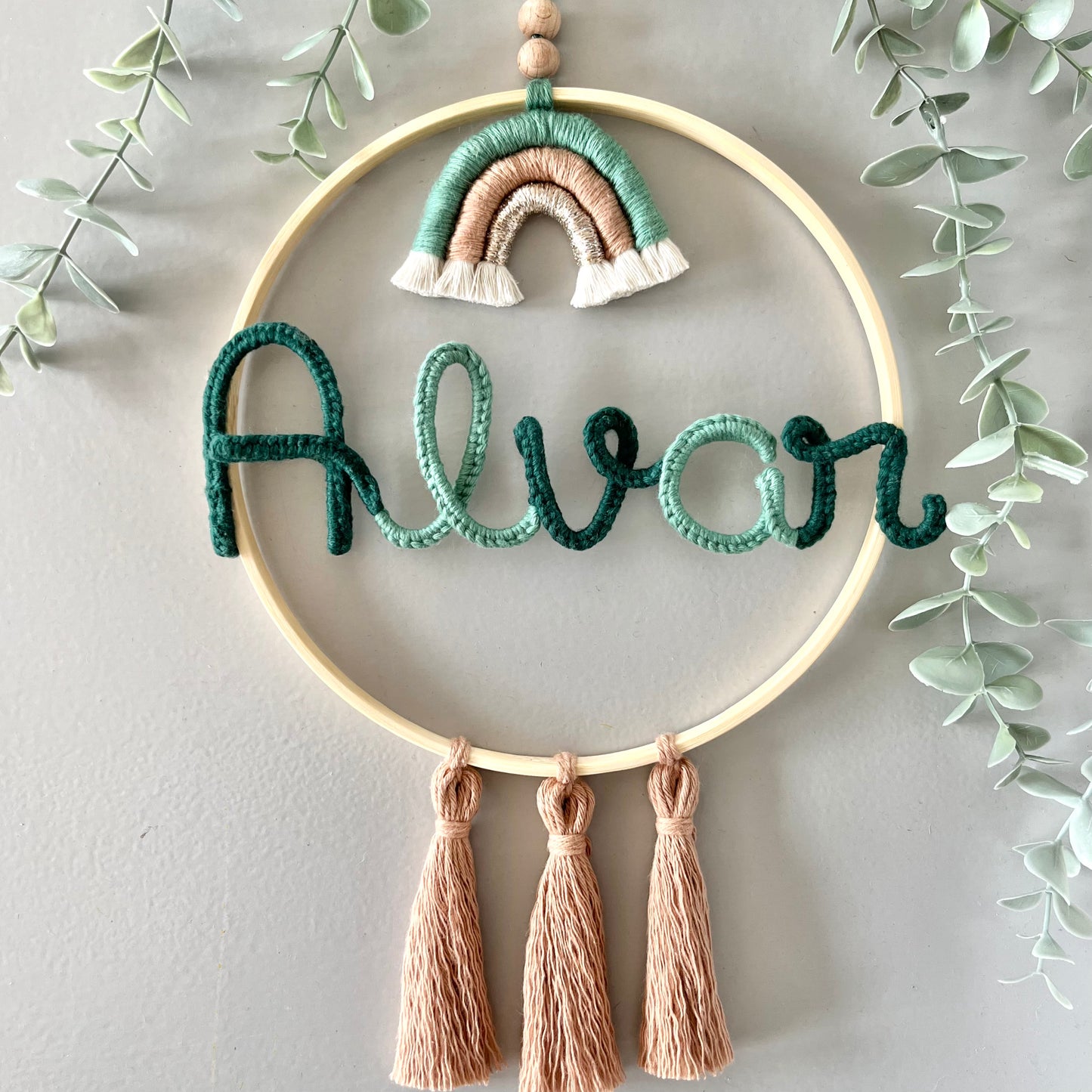 Dreamcatcher with name - 7 letters