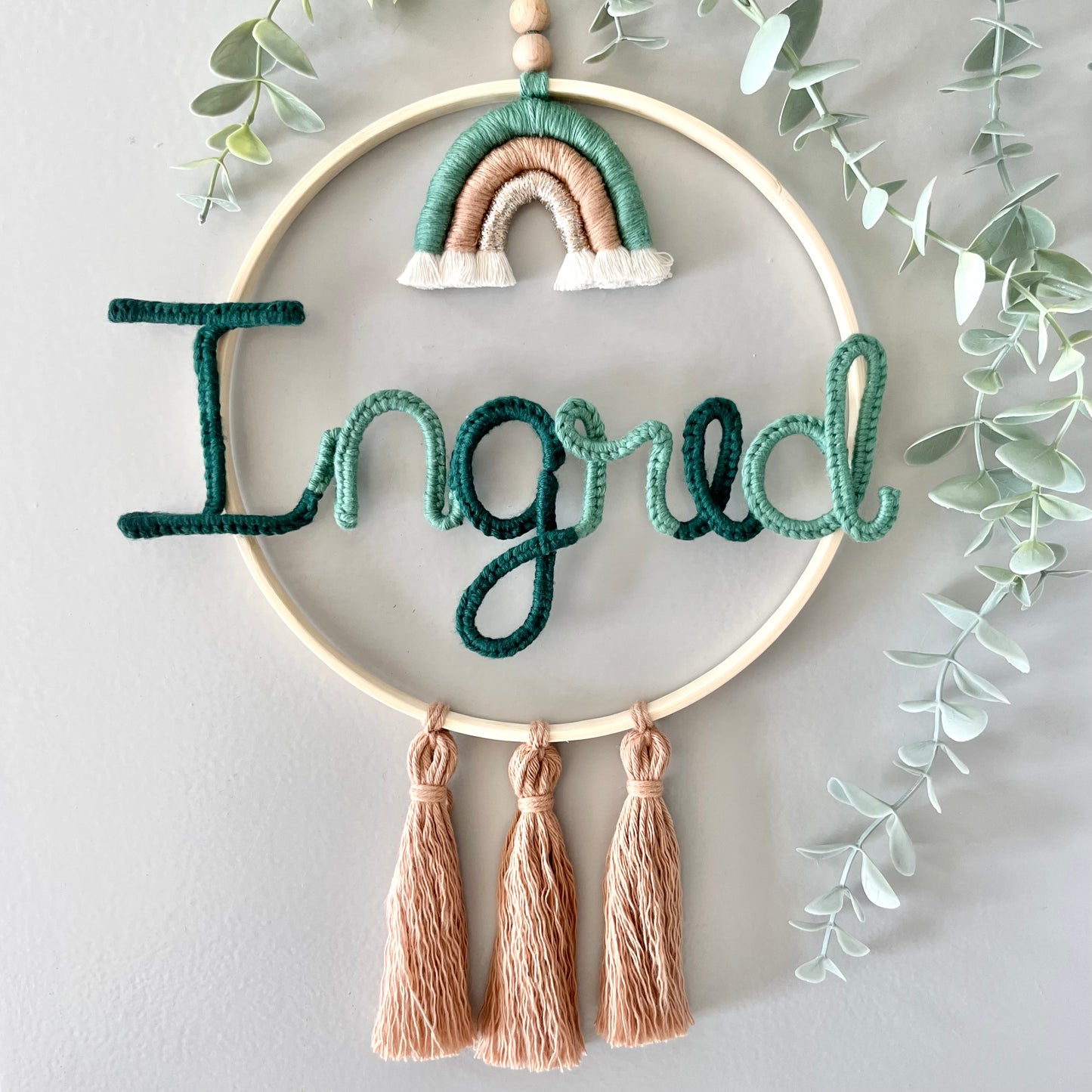 Dreamcatcher with name - 7 letters