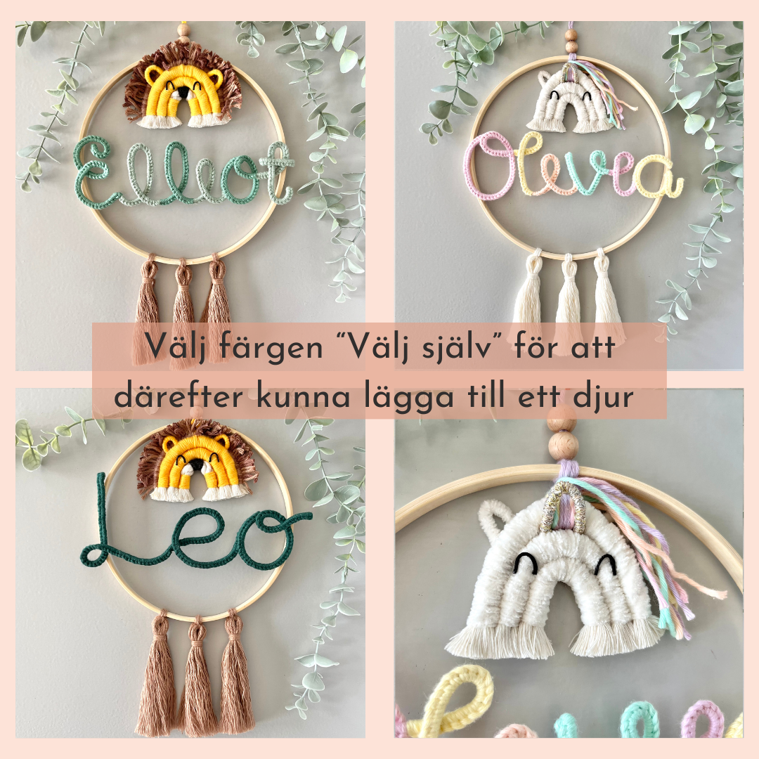 Drömfångare med namn - 4 bokstäver
