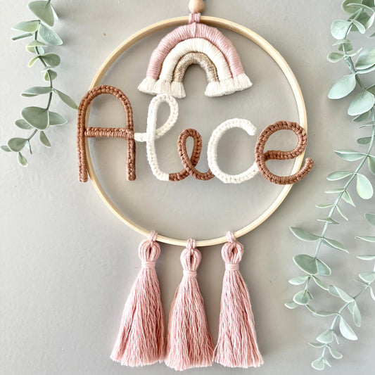 Dreamcatcher with name - 5 letters
